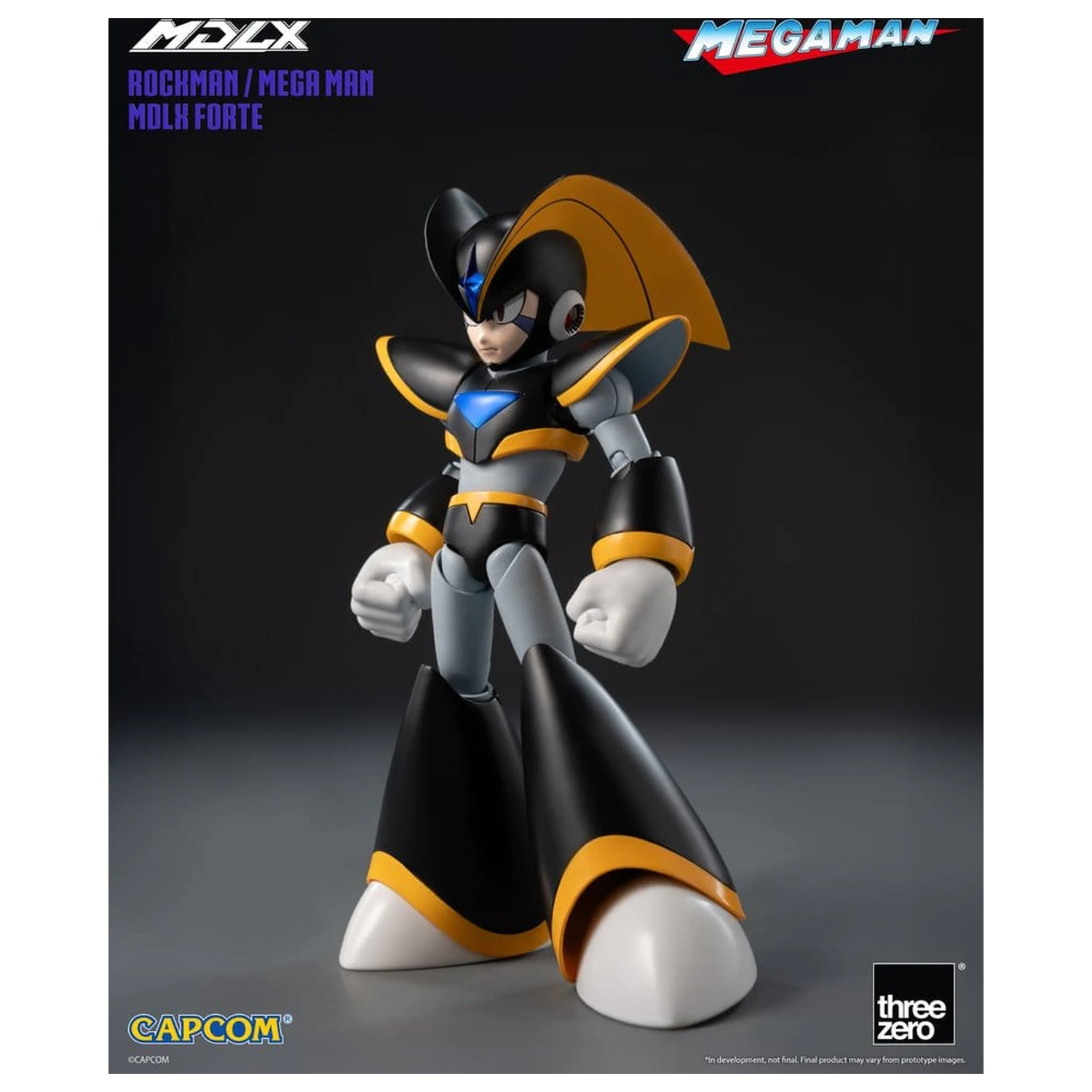 Mega Man MDLX Figurka akcji Rockman / Mega Man Forte 10 cm zdjęcie produktu