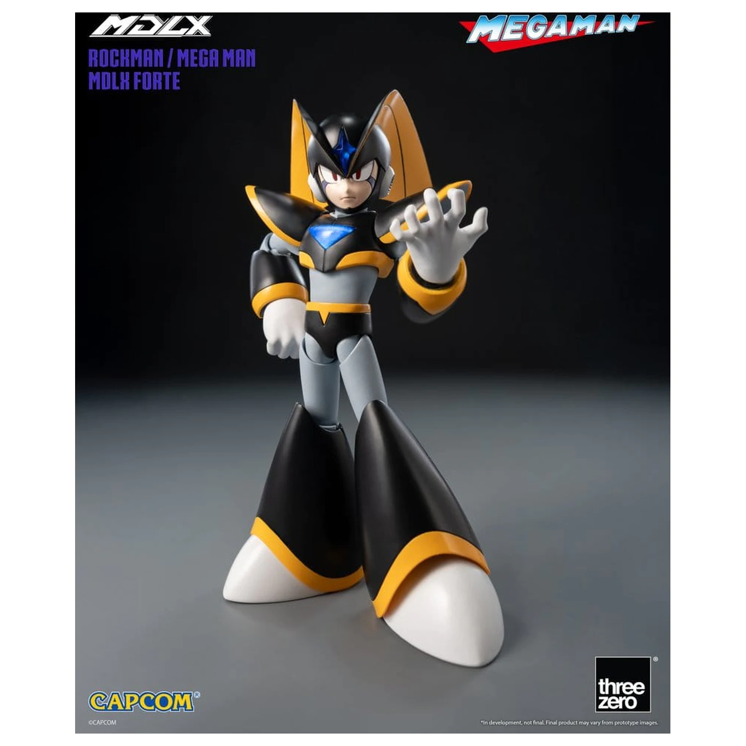 Mega Man MDLX Figurka akcji Rockman / Mega Man Forte 10 cm zdjęcie produktu