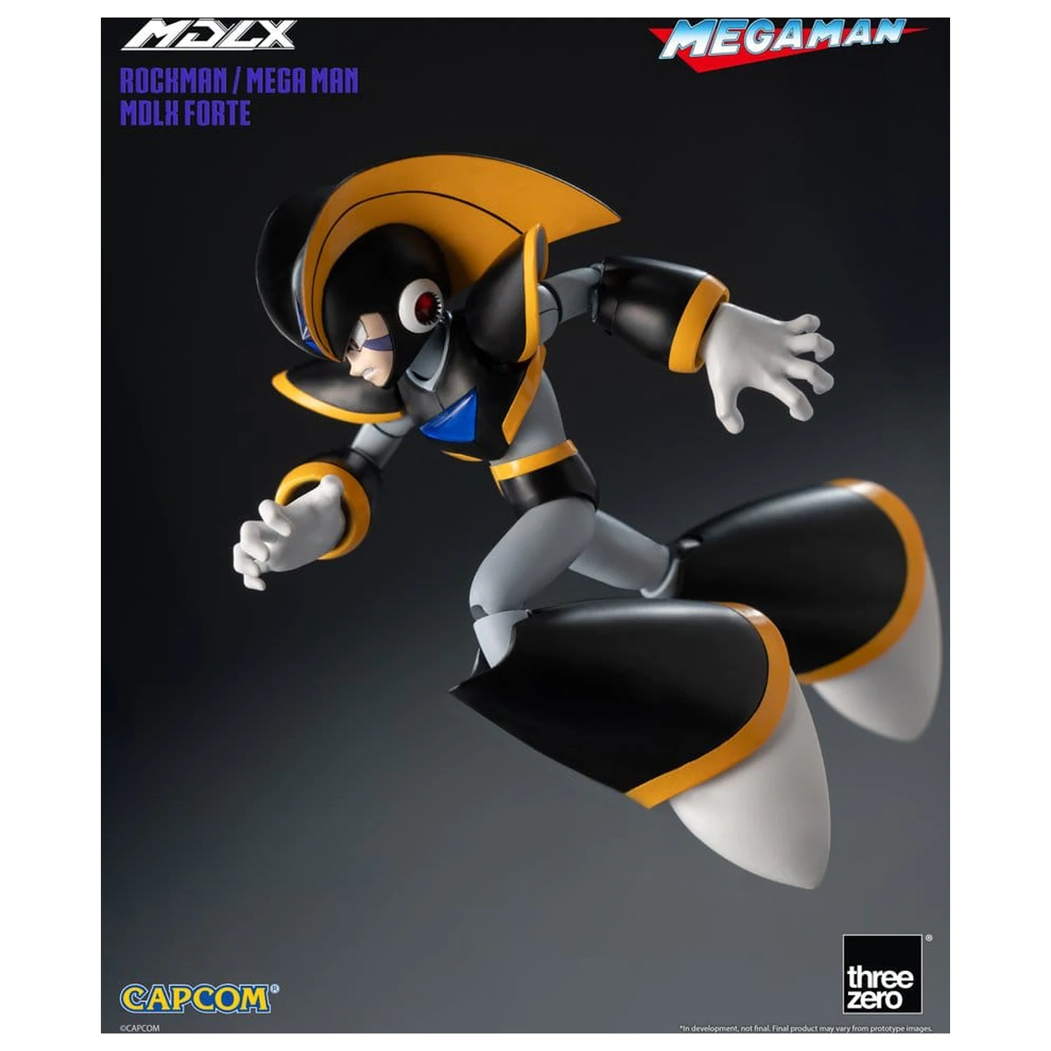 Mega Man MDLX Figurka akcji Rockman / Mega Man Forte 10 cm zdjęcie produktu