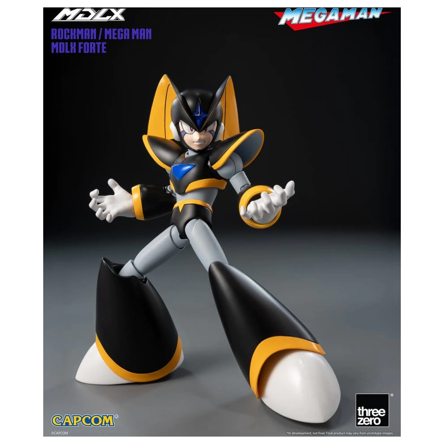 Mega Man MDLX Figurka akcji Rockman / Mega Man Forte 10 cm zdjęcie produktu