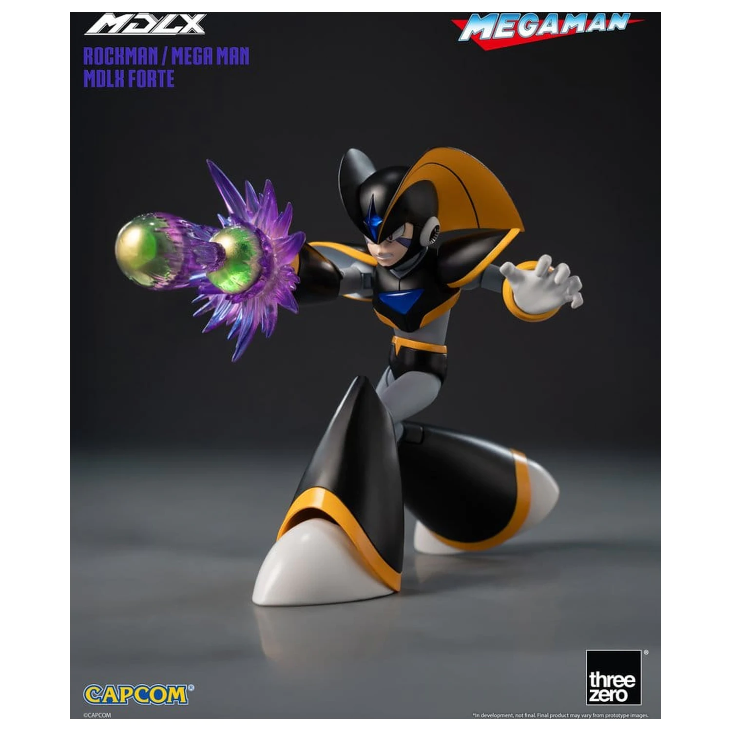 Mega Man MDLX Figurka akcji Rockman / Mega Man Forte 10 cm zdjęcie produktu