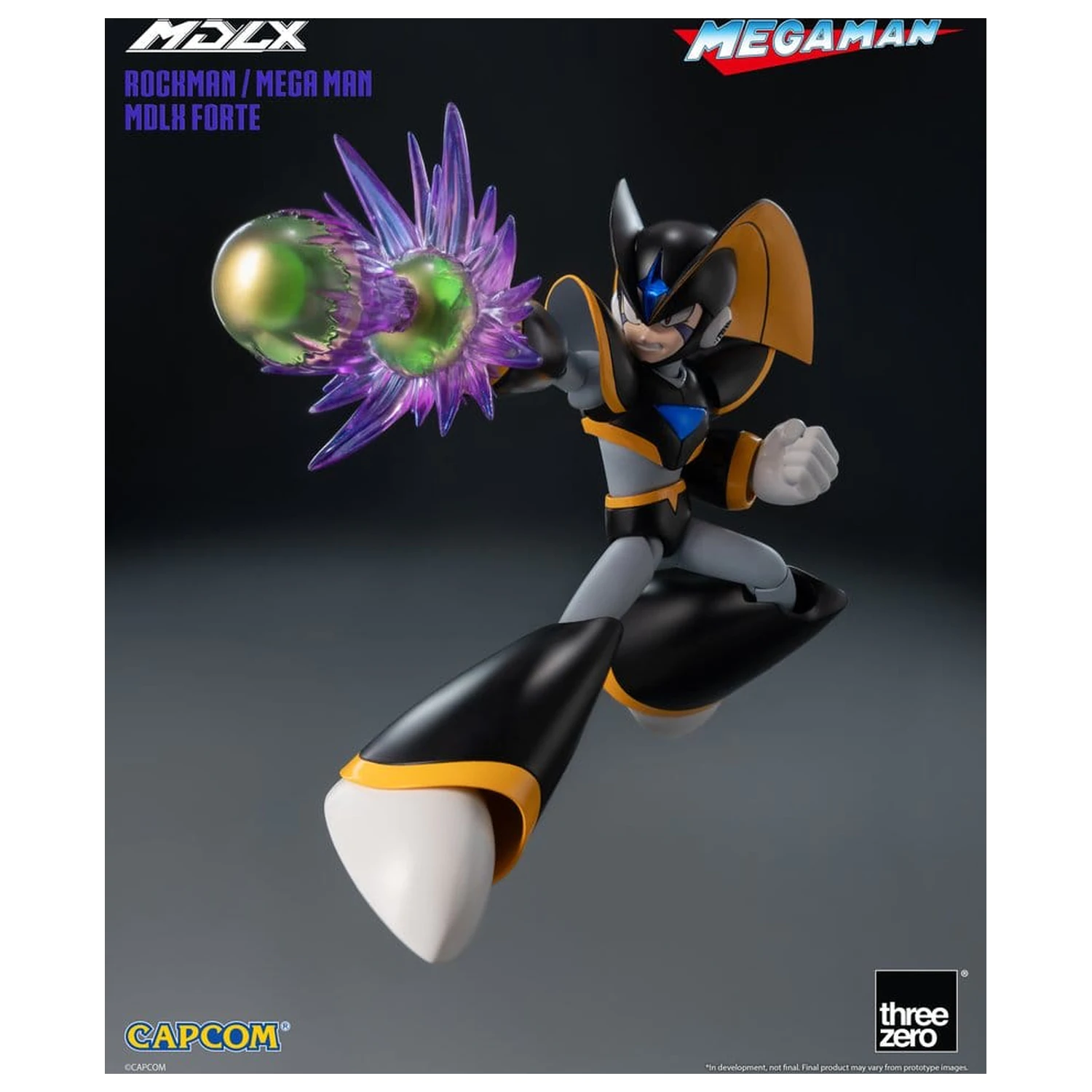 Mega Man MDLX Figurka akcji Rockman / Mega Man Forte 10 cm zdjęcie produktu