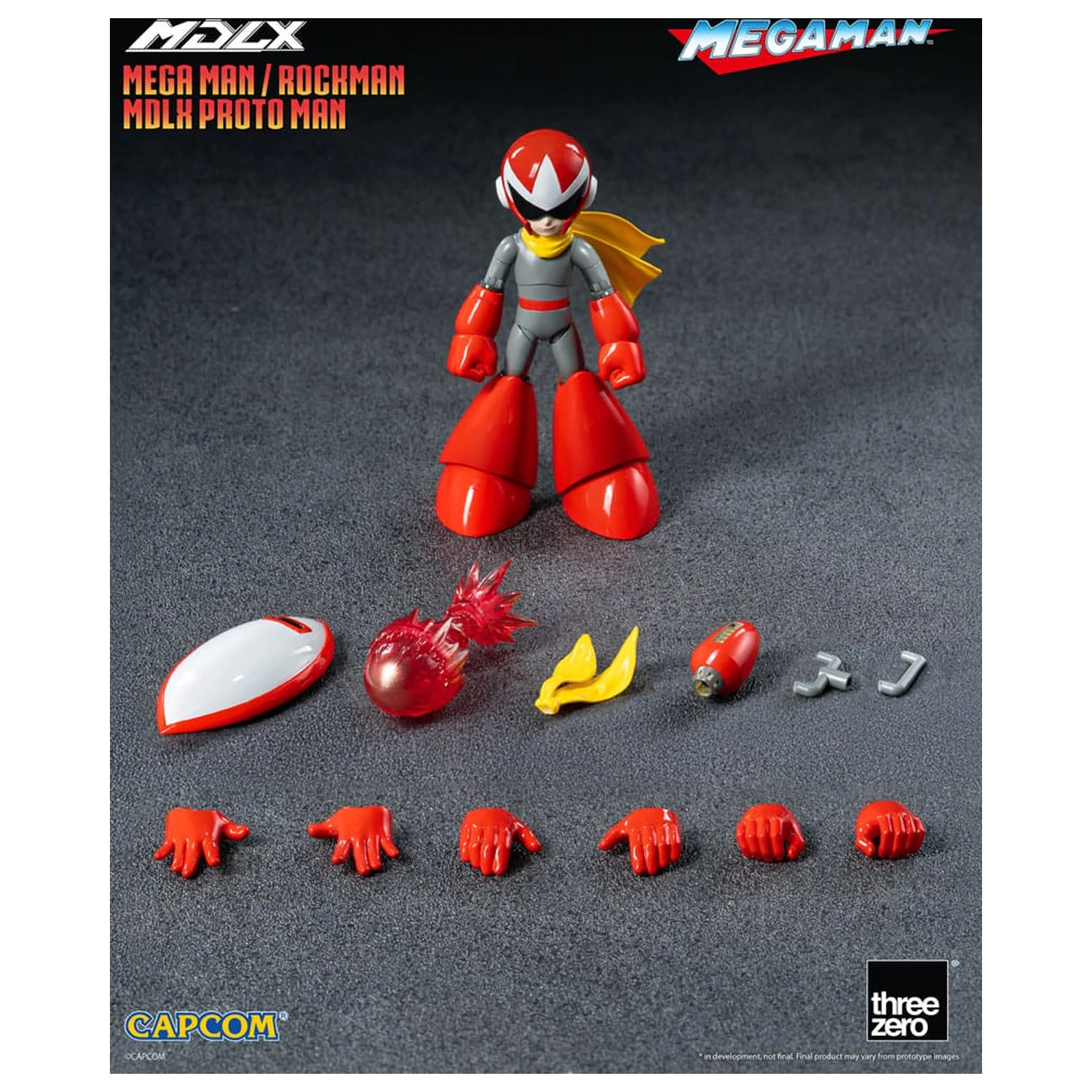 Mega Man MDLX Figurka akcji Rockman / Mega Man Proto Man 10 cm zdjęcie produktu