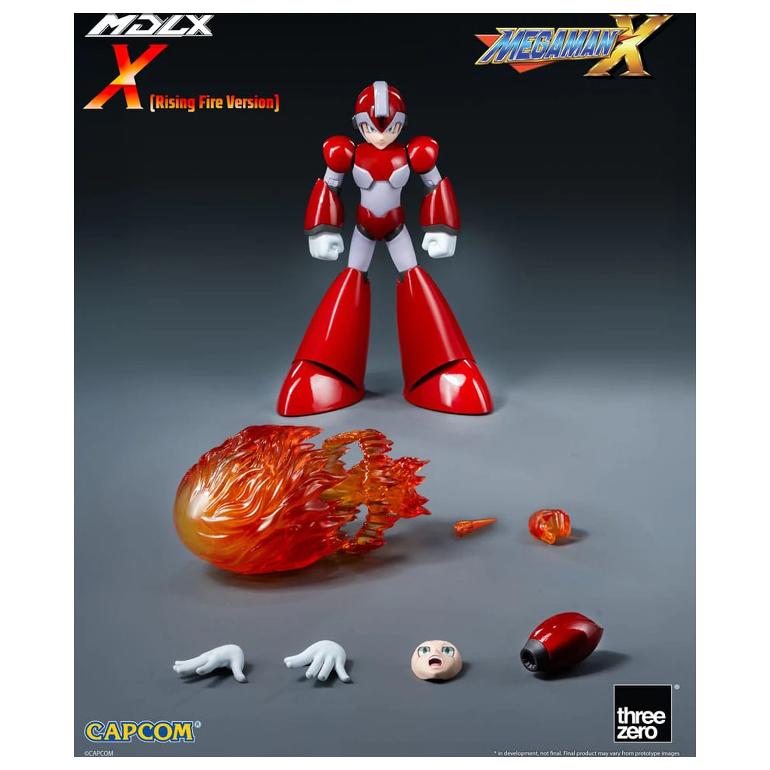 Mega Man MDLX figurka akcji Rockman X / Mega Man X (Rising Fire Version) 12 cm zdjęcie produktu