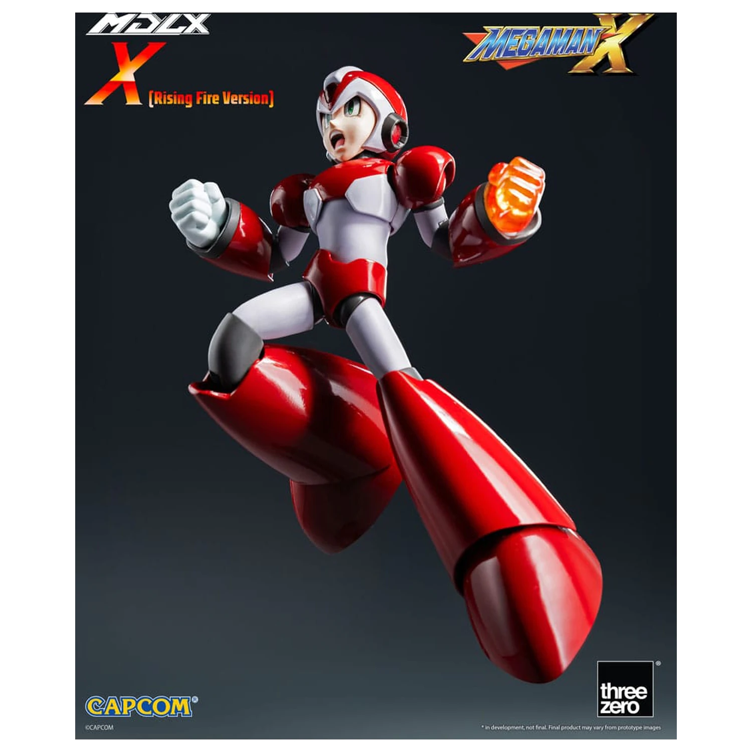 Mega Man MDLX figurka akcji Rockman X / Mega Man X (Rising Fire Version) 12 cm zdjęcie produktu