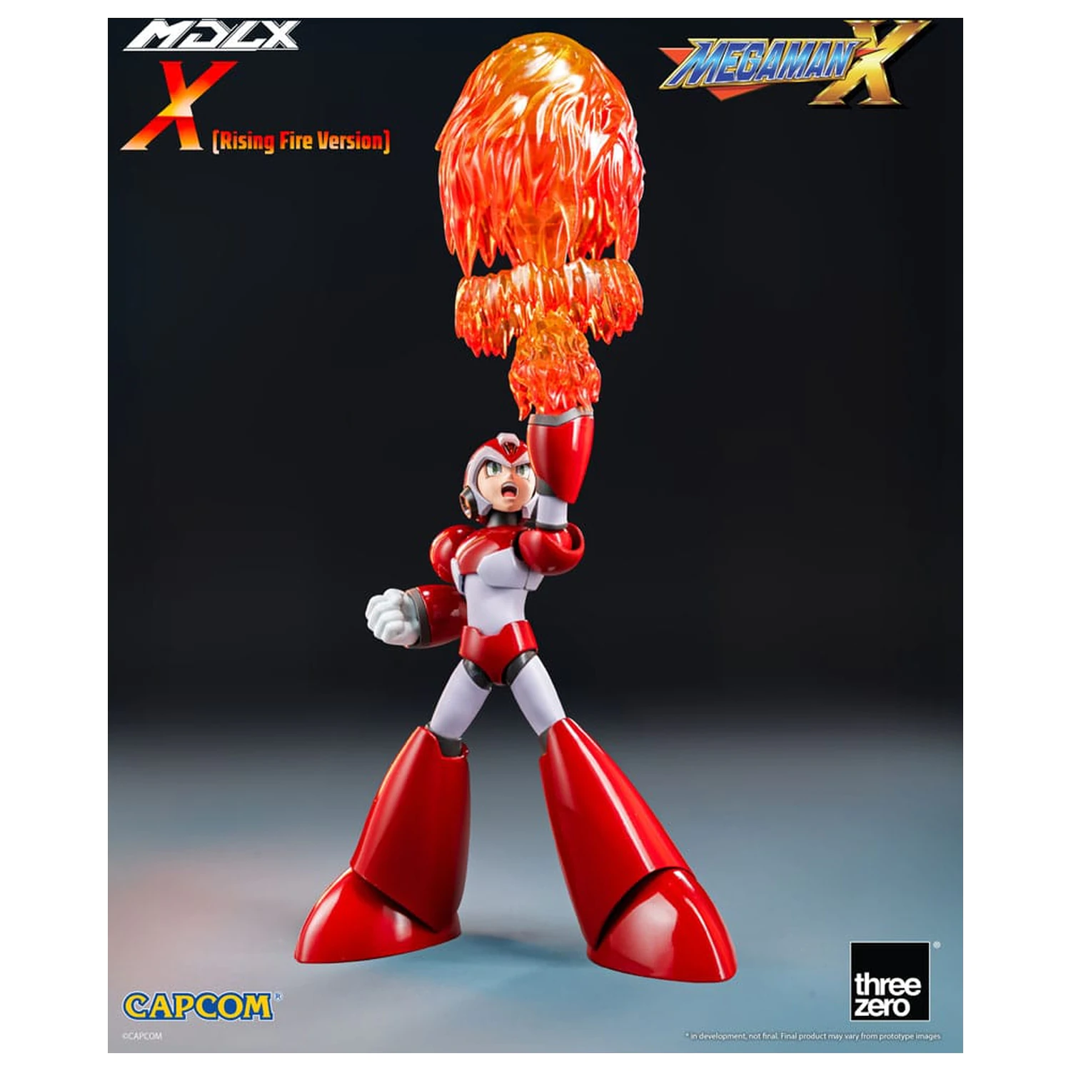 Mega Man MDLX figurka akcji Rockman X / Mega Man X (Rising Fire Version) 12 cm zdjęcie produktu