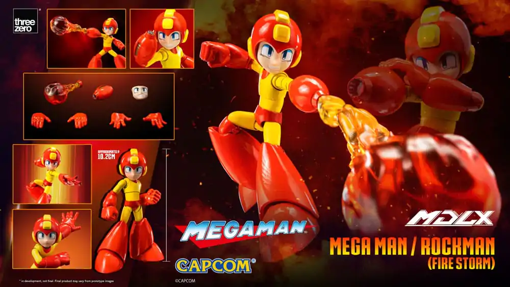 Mega Man MDLX Figurka Akcji Mega Man / Rockman (Fire Storm) 10 cm zdjęcie produktu