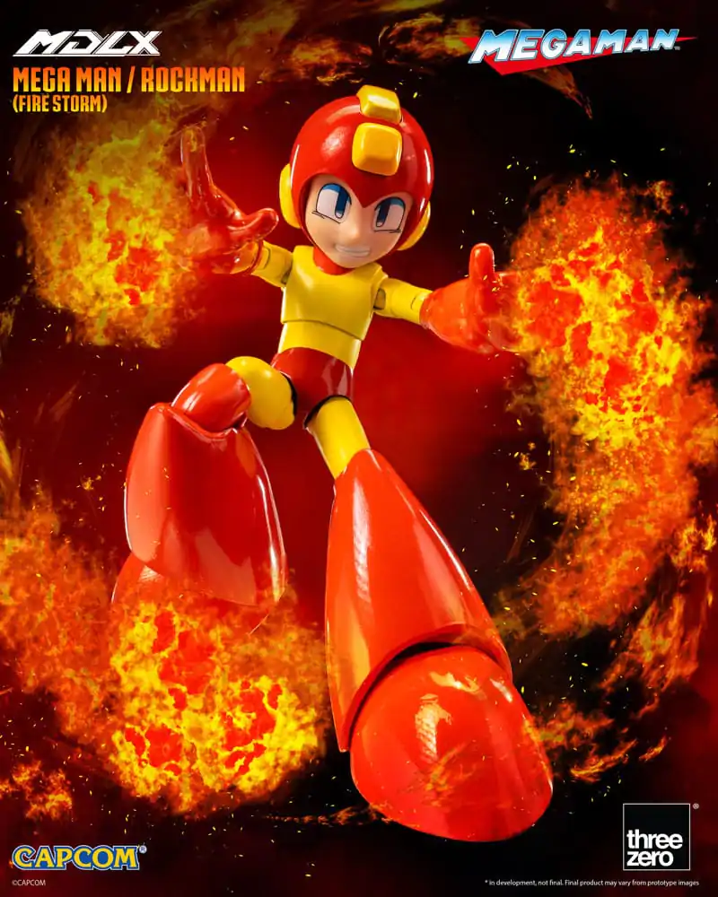 Mega Man MDLX Figurka Akcji Mega Man / Rockman (Fire Storm) 10 cm zdjęcie produktu