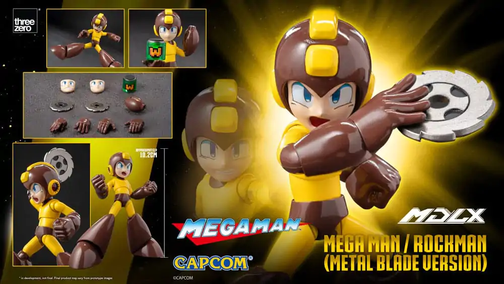 Mega Man MDLX Figurka Akcji Mega Man / Rockman (Metal Blade Version) 10 cm zdjęcie produktu