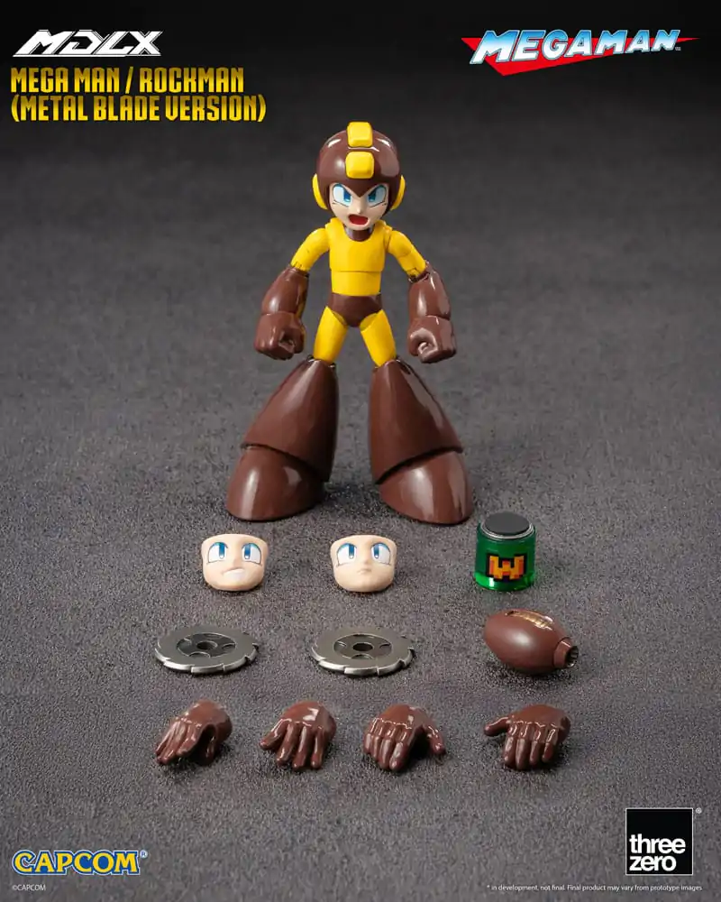 Mega Man MDLX Figurka Akcji Mega Man / Rockman (Metal Blade Version) 10 cm zdjęcie produktu