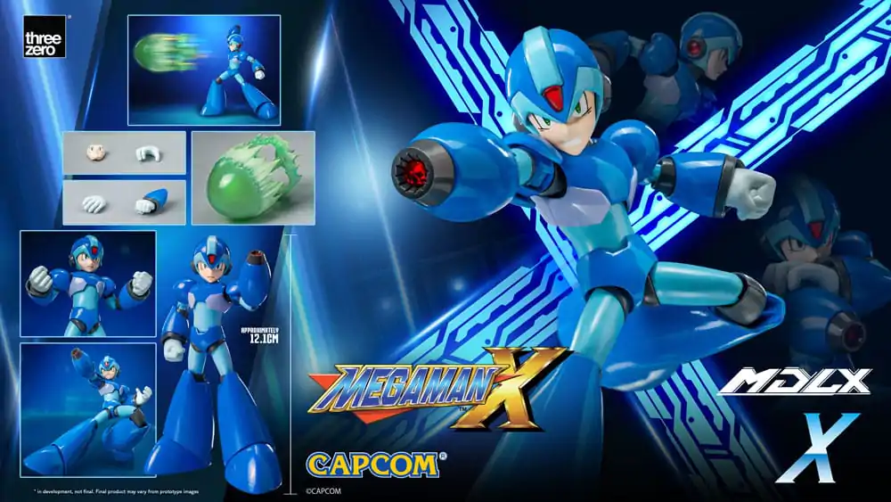 Mega Man MDLX Figurka Akcji Rockman X / Mega Man X 12 cm zdjęcie produktu