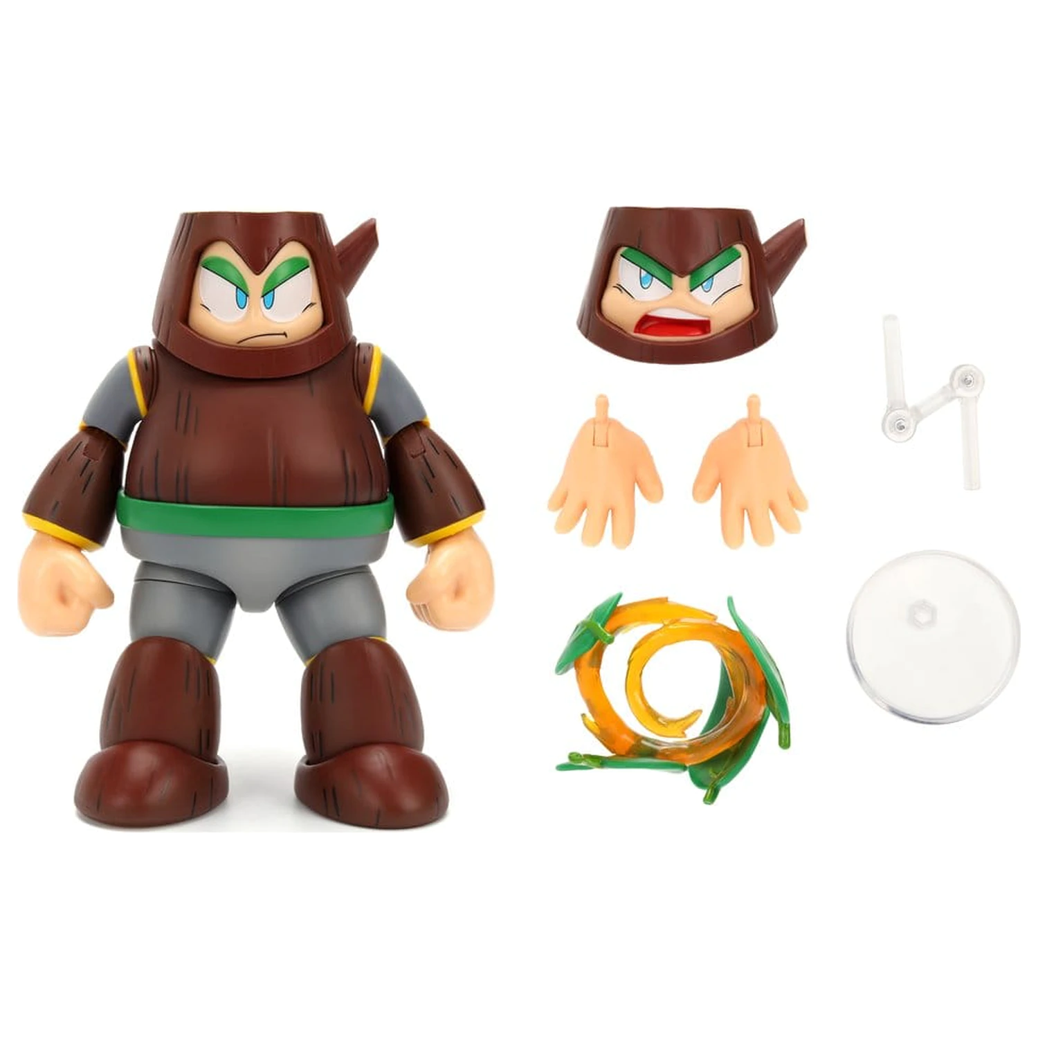 Mega Man Figurka Akcji Wood Man 11 cm zdjęcie produktu