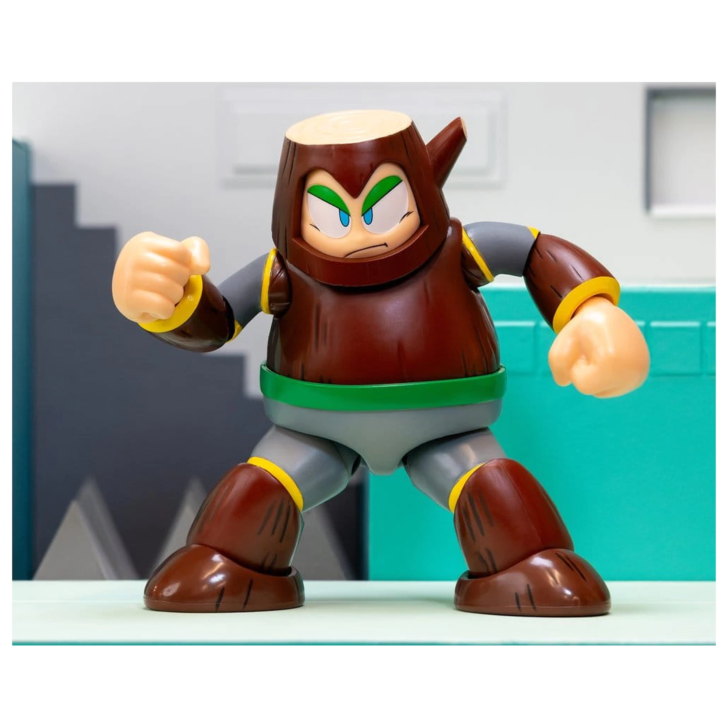 Mega Man Figurka Akcji Wood Man 11 cm zdjęcie produktu