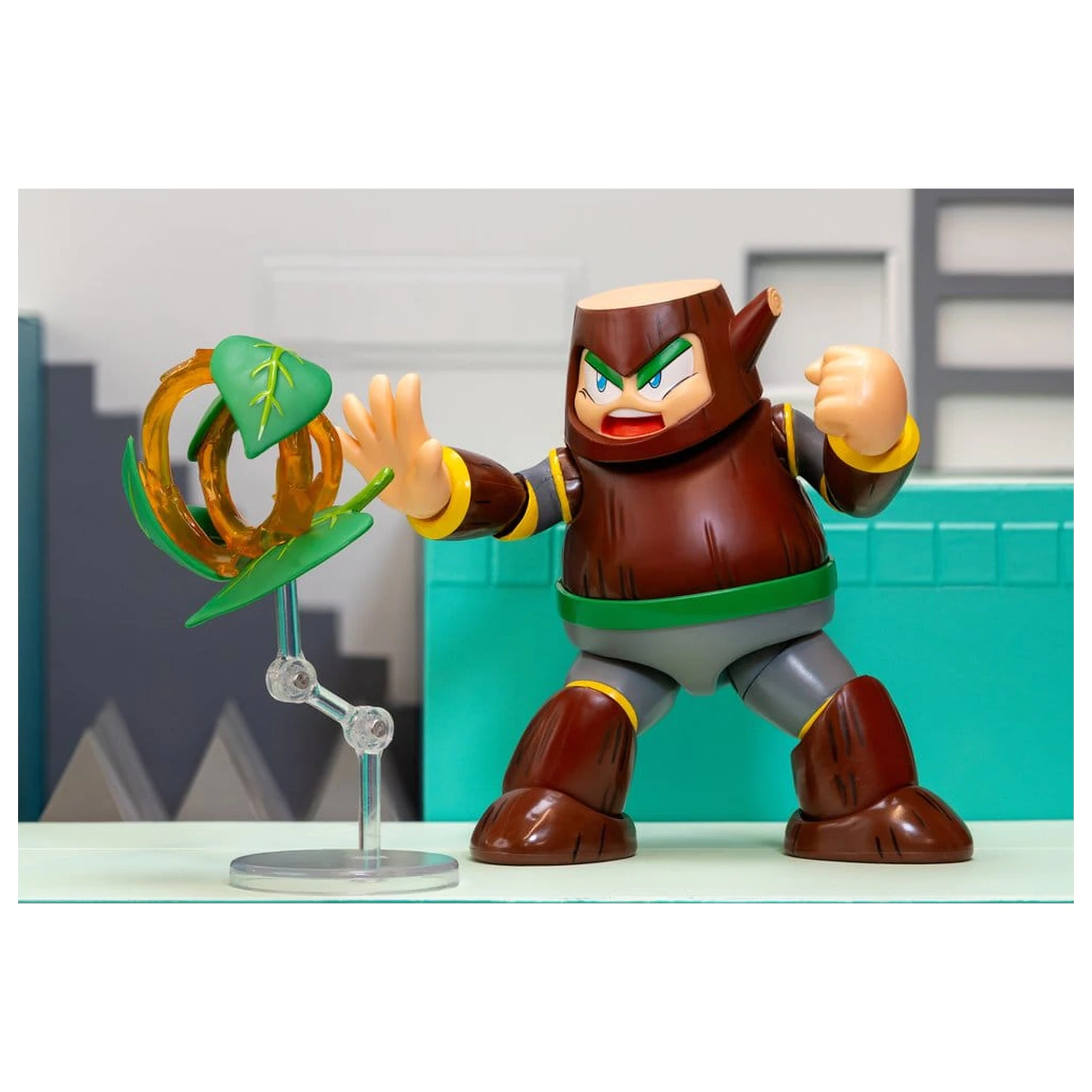 Mega Man Figurka Akcji Wood Man 11 cm zdjęcie produktu