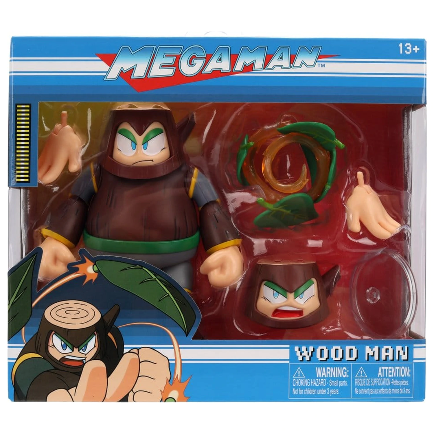 Mega Man Figurka Akcji Wood Man 11 cm zdjęcie produktu