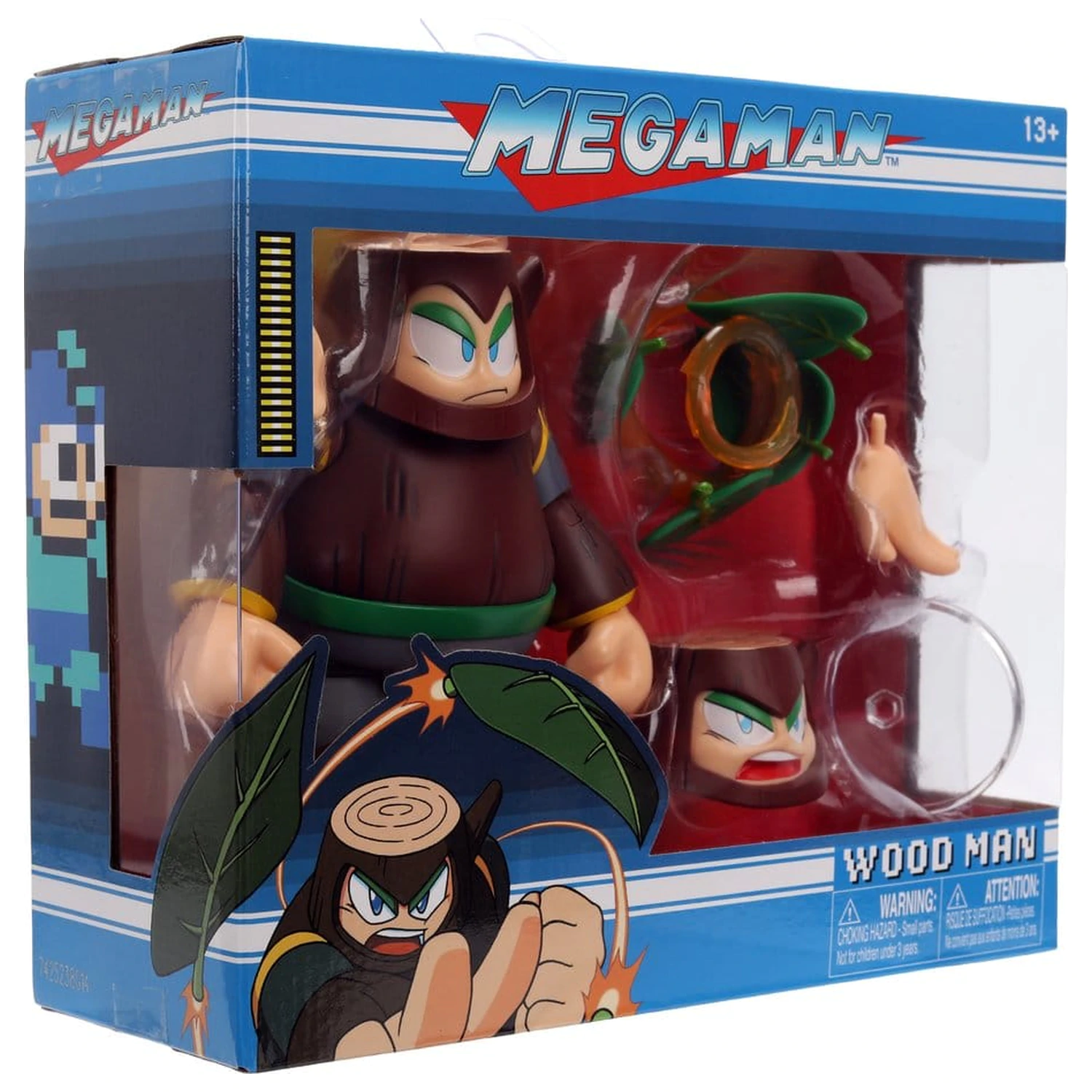 Mega Man Figurka Akcji Wood Man 11 cm zdjęcie produktu
