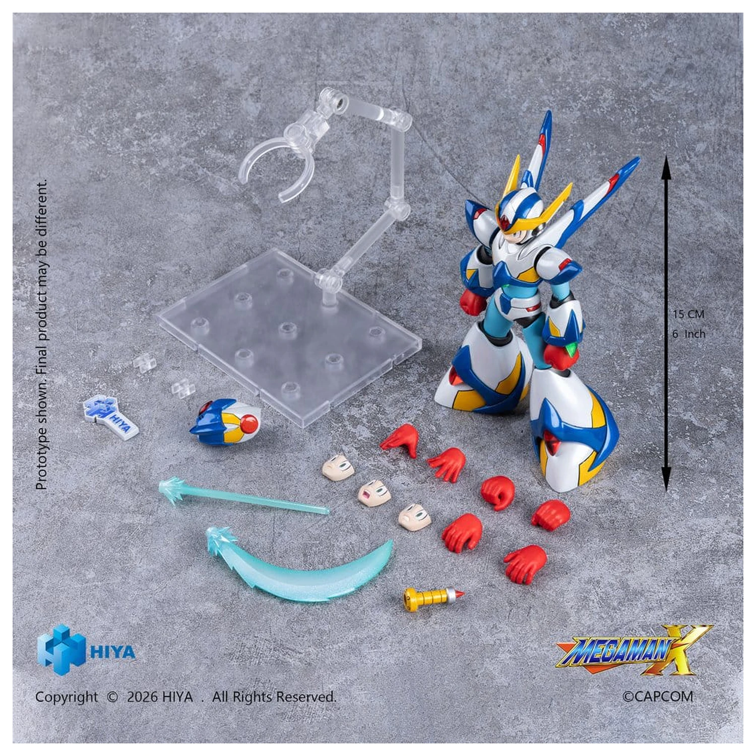 Mega Man X Exquisite Basic Series figurka X Falcon Armor Version 15 cm zdjęcie produktu