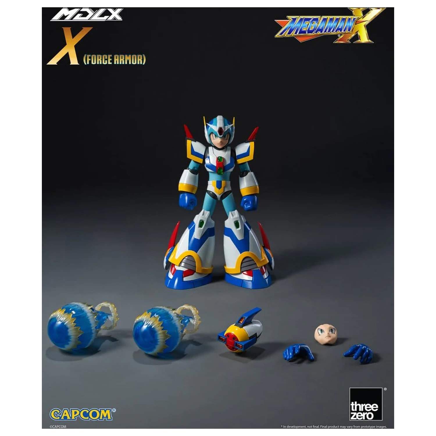 Mega Man X MDLX Figurka akcji Rockman / Mega Man Force Armor 12 cm zdjęcie produktu