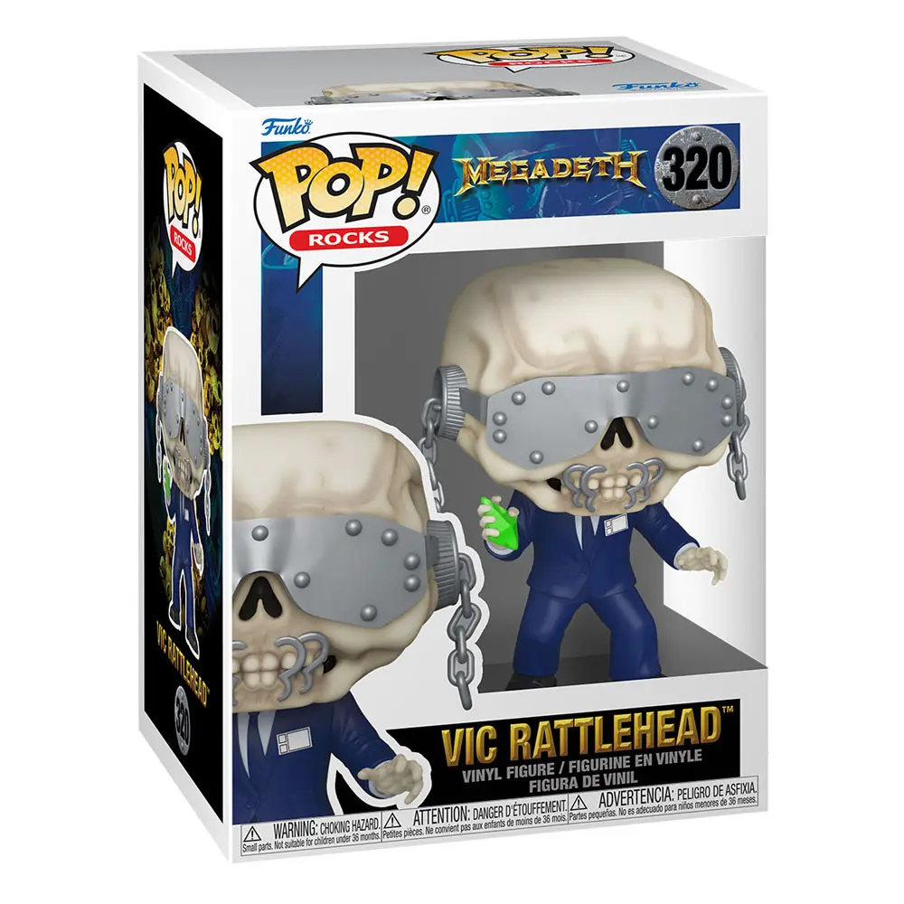 Megadeth POP! Rocks Figurka Vinyl Vic Rattlehead 9 cm zdjęcie produktu