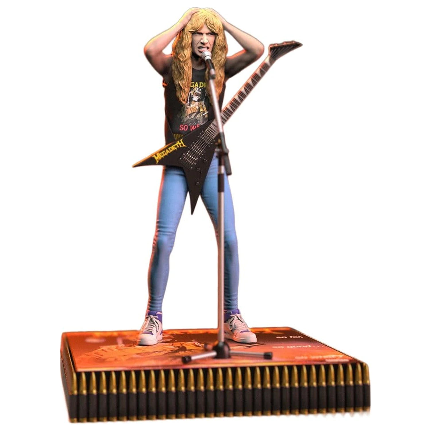 Statua Megadeth Rock Iconz Dave Mustaine II 22 cm zdjęcie produktu
