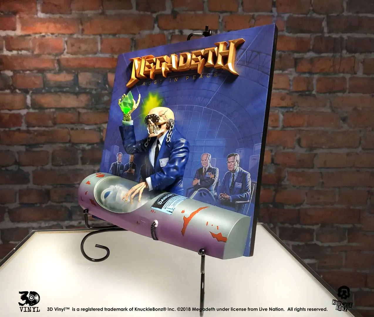 Megadeth 3D Vinyl Statue Rust In Peace 30 cm Figurka Winylowa zdjęcie produktu