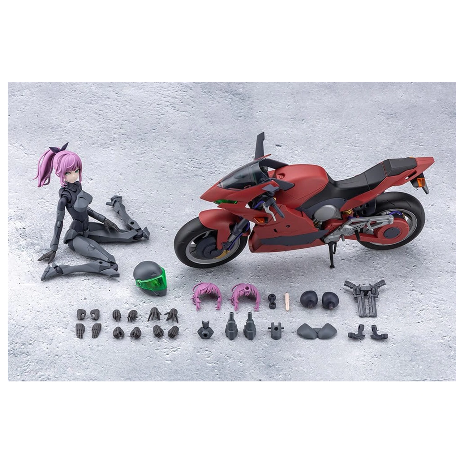 Megalomaria Unlimited Universe Zestaw do Składania Modeli Plastikowych Emulator Riding Package 16 cm zdjęcie produktu