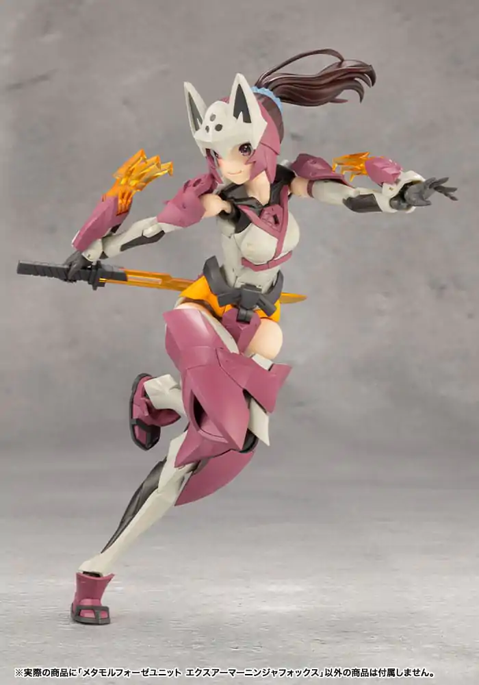 Megalomaria Unlimited Universe Model Kit Zestaw Akcesoriów Metamorphose Unit Exarmor Ninja Fox zdjęcie produktu