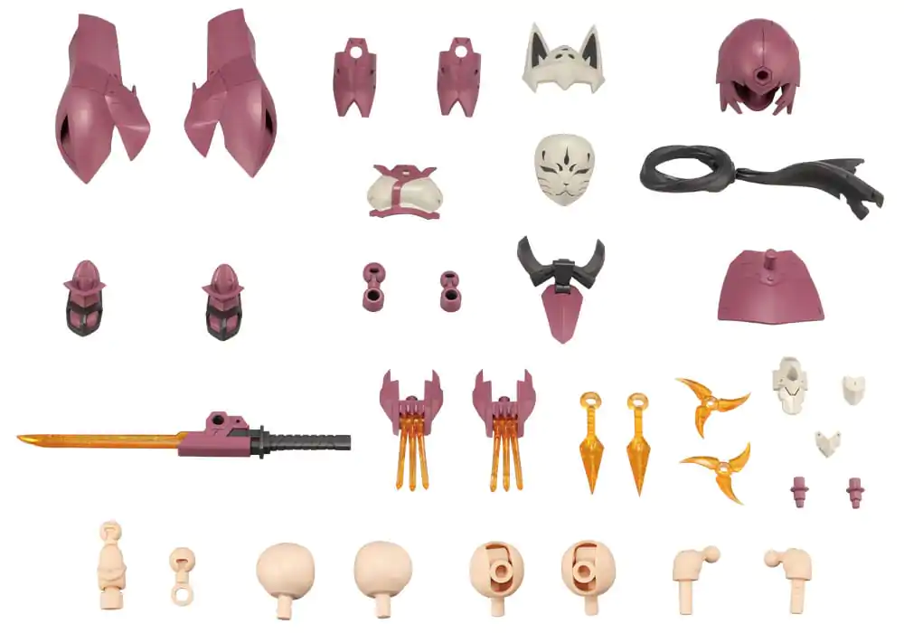 Megalomaria Unlimited Universe Model Kit Zestaw Akcesoriów Metamorphose Unit Exarmor Ninja Fox zdjęcie produktu