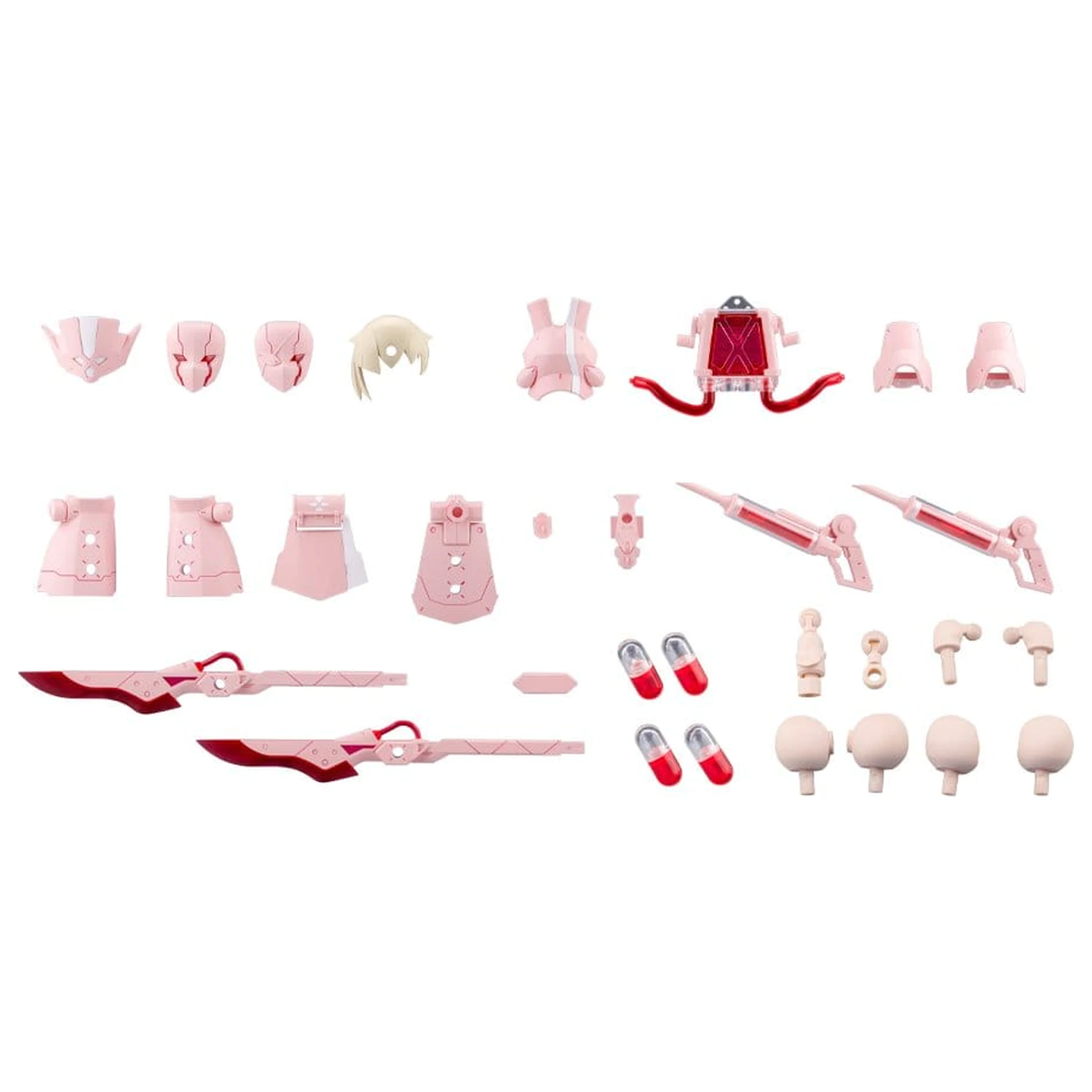 Megalomaria Unlimited Universe Zestaw Akcesoriów do Plastikowego Modelu Metamorphose Unit Exarmor Pink Nurse zdjęcie produktu