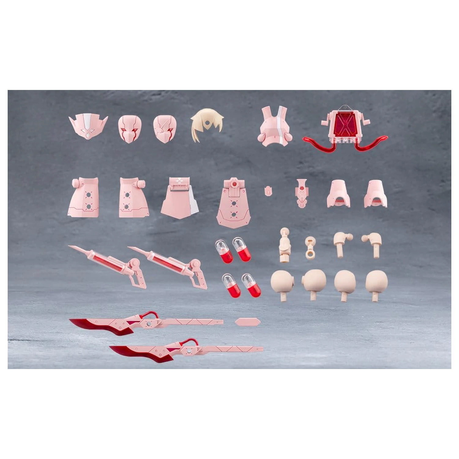 Megalomaria Unlimited Universe Zestaw Akcesoriów do Plastikowego Modelu Metamorphose Unit Exarmor Pink Nurse zdjęcie produktu