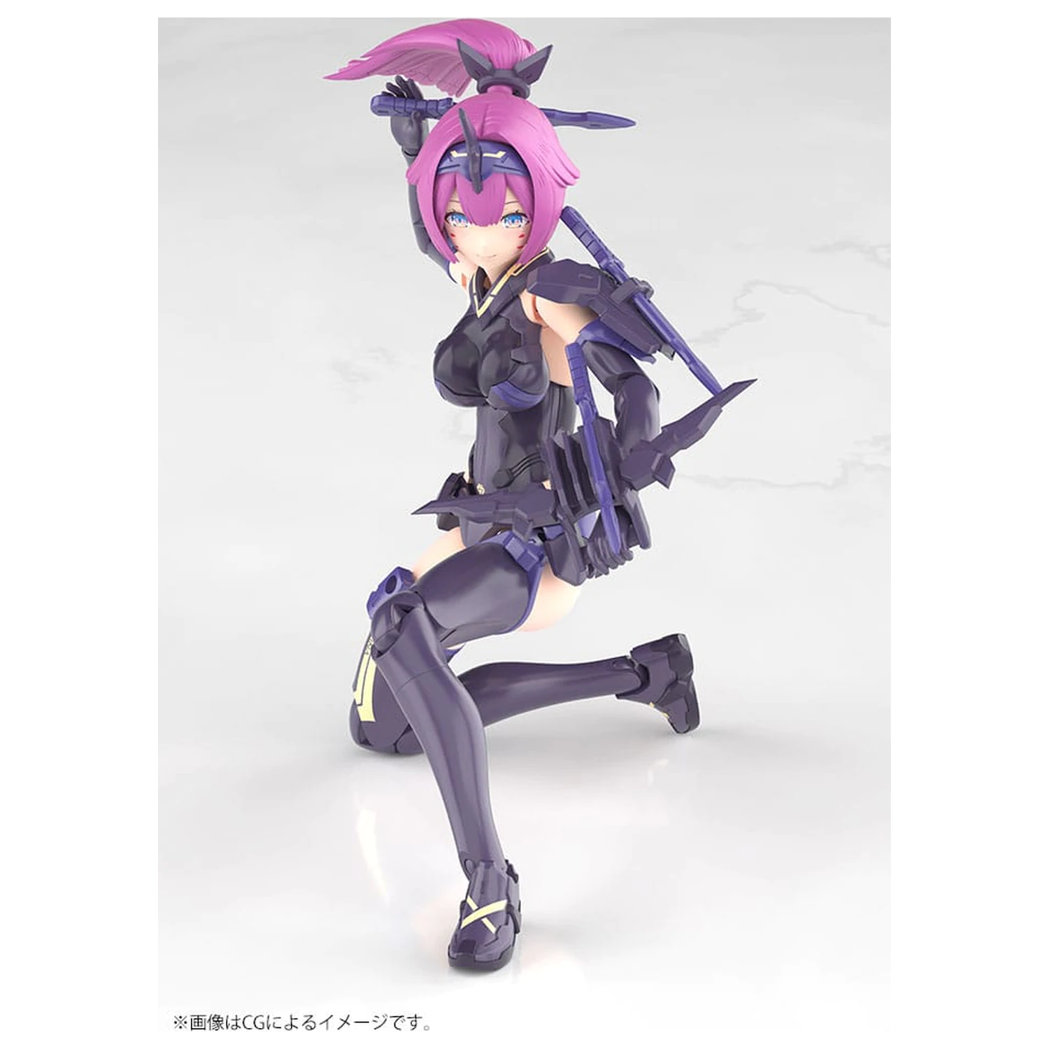 Megami Device Plastikowy Model Kit 1/1 Asra Archer Kizuna Shadow Edition Full Package 14 cm zdjęcie produktu