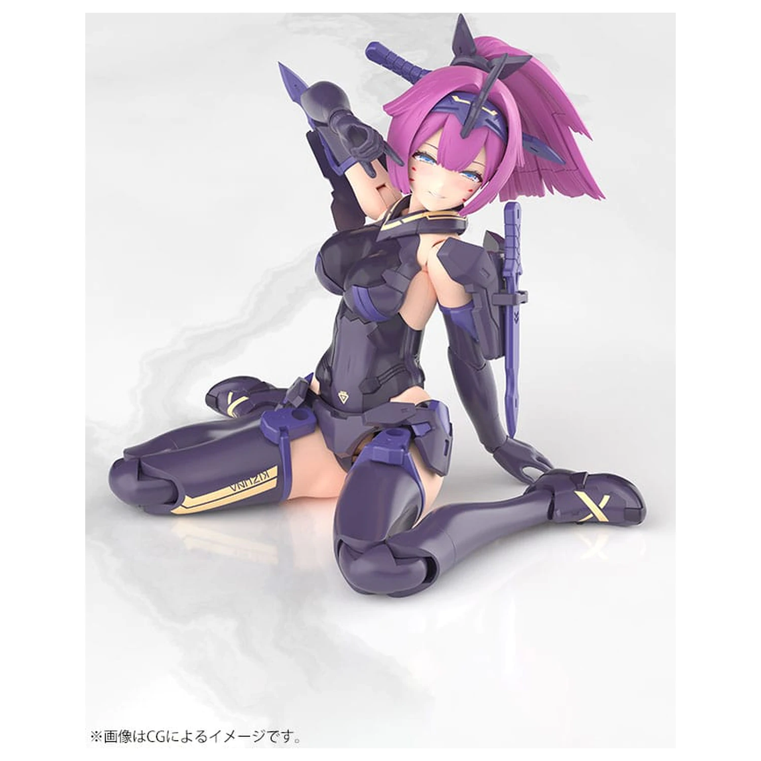 Megami Device Plastikowy Model Kit 1/1 Asra Archer Kizuna Shadow Edition Full Package 14 cm zdjęcie produktu