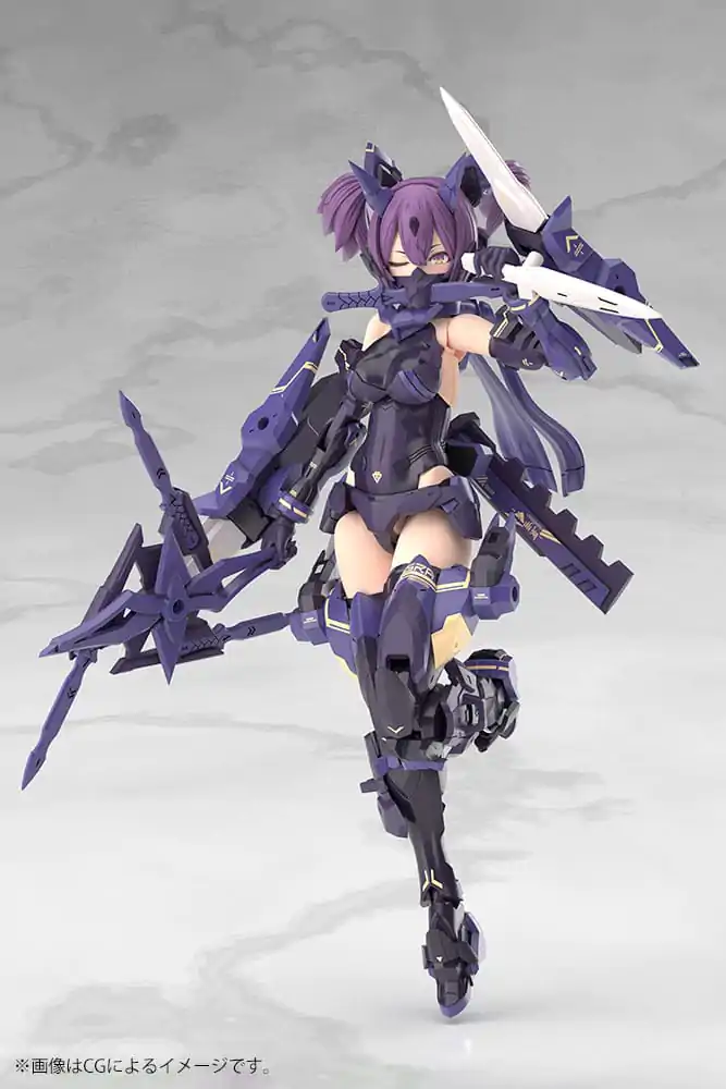 Megami Device Zestaw modelarski 1/1 Asra Ninja Kaname Shadow Edition Full Package 14 cm zdjęcie produktu