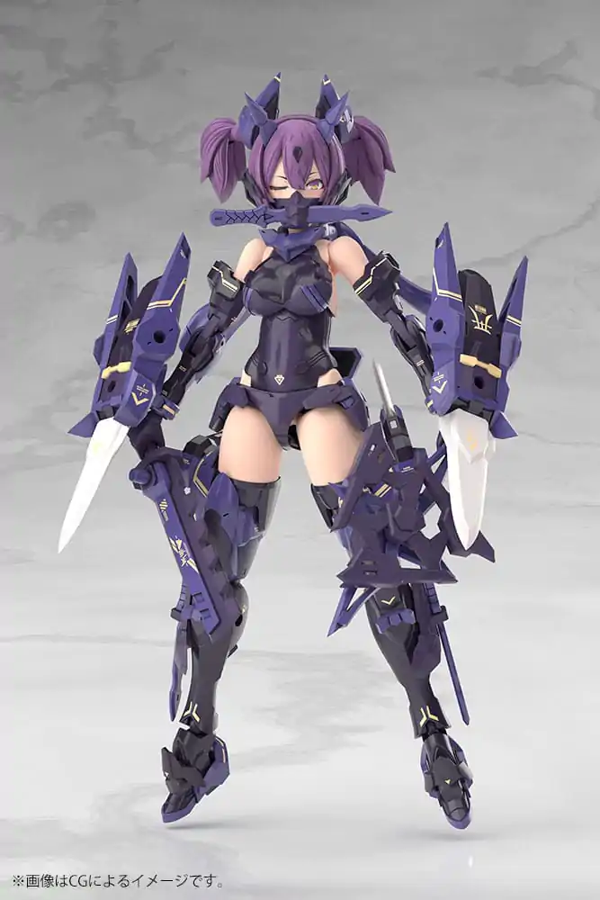 Megami Device Zestaw modelarski 1/1 Asra Ninja Kaname Shadow Edition Full Package 14 cm zdjęcie produktu