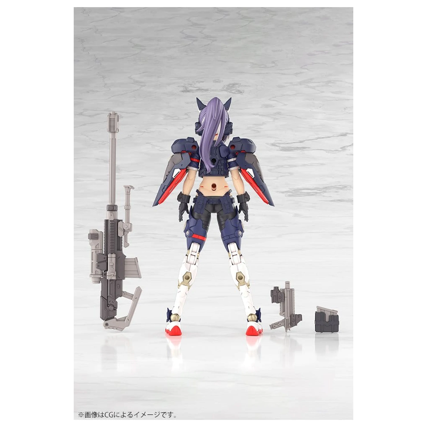 Zestaw plastikowego modelu Megami Device 1/1 Yggdrasis Skoll Sharpshooter 16 cm zdjęcie produktu