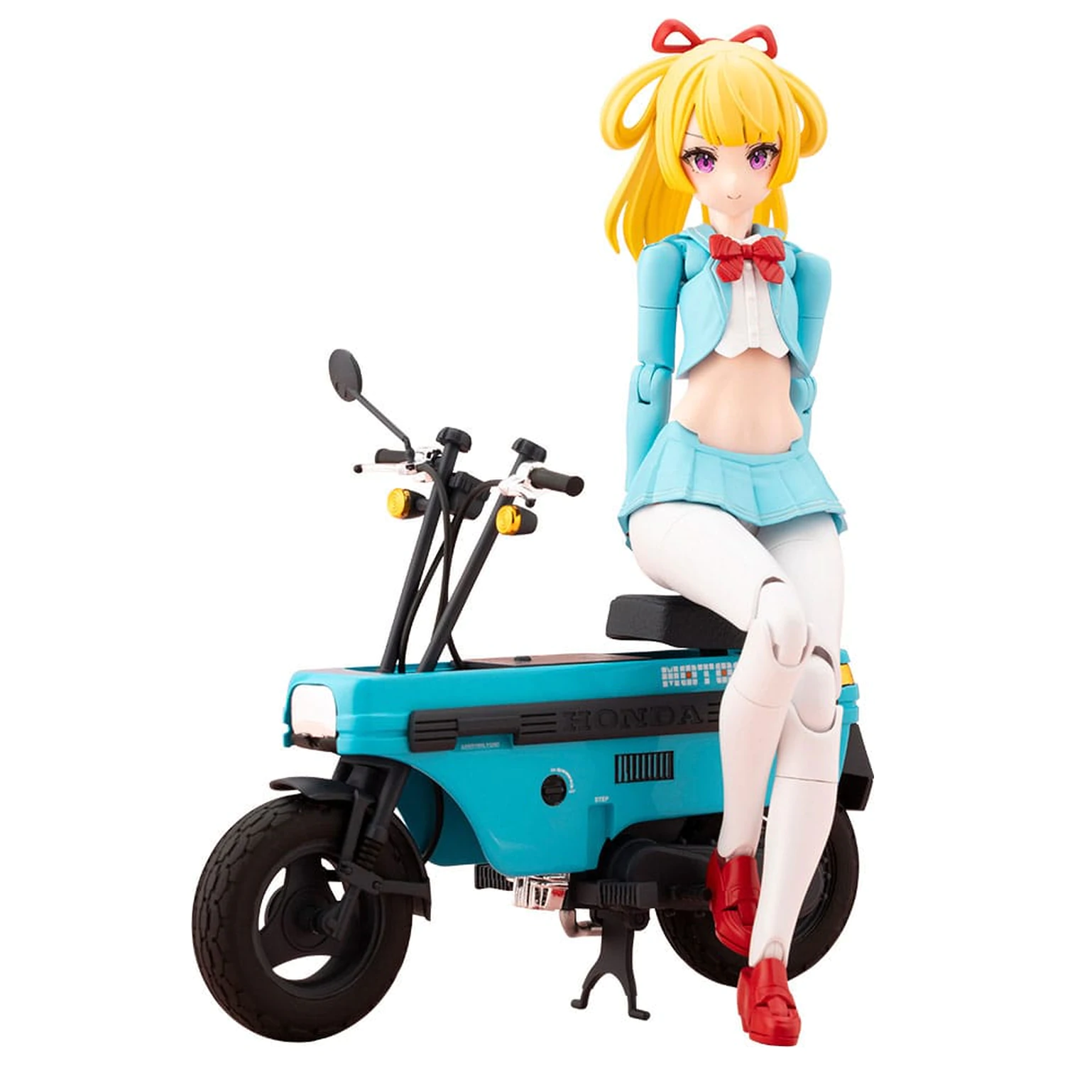 Zestaw Plastikowego Modelu Megami Device Buster Doll Series 1/1 Knight Alice z Hondą AB12 Motocompo 15 cm zdjęcie produktu