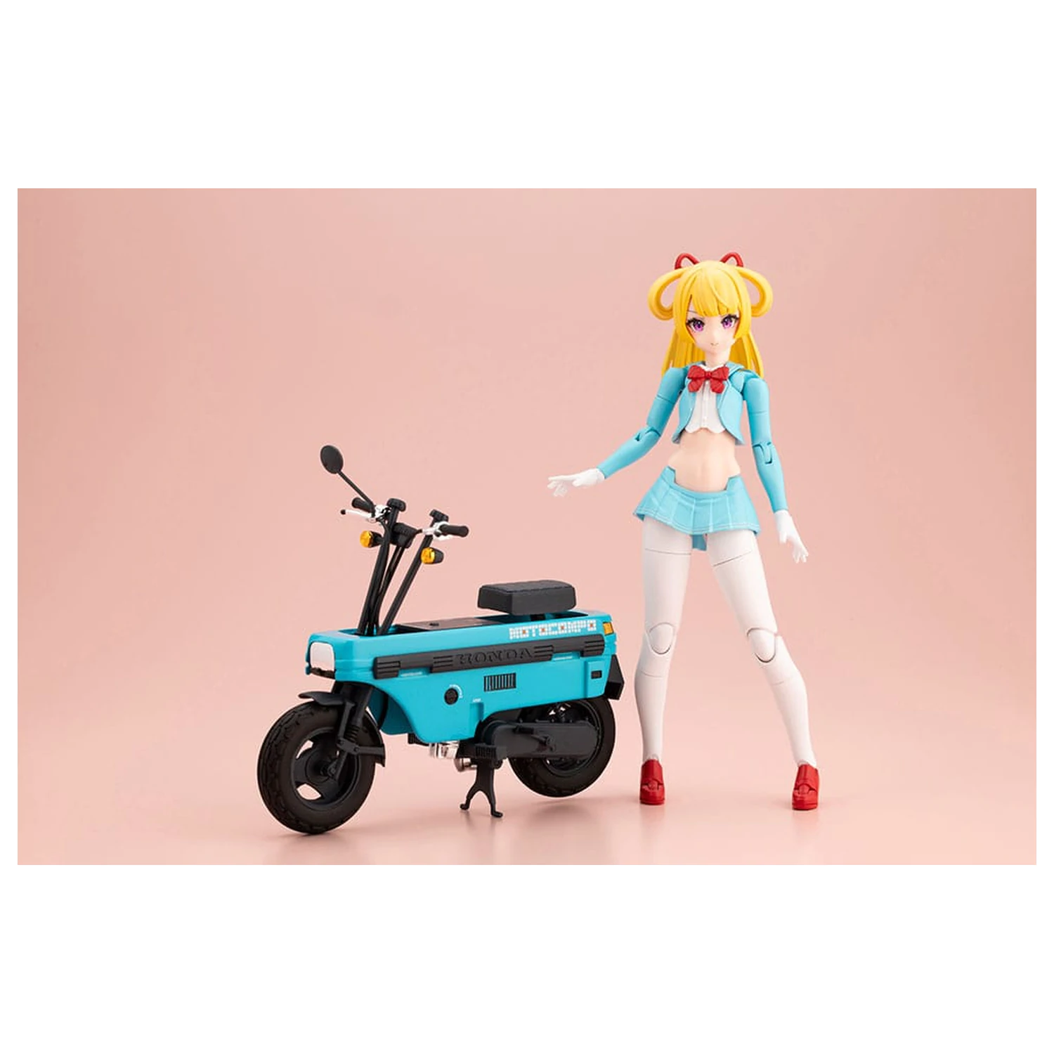 Zestaw Plastikowego Modelu Megami Device Buster Doll Series 1/1 Knight Alice z Hondą AB12 Motocompo 15 cm zdjęcie produktu