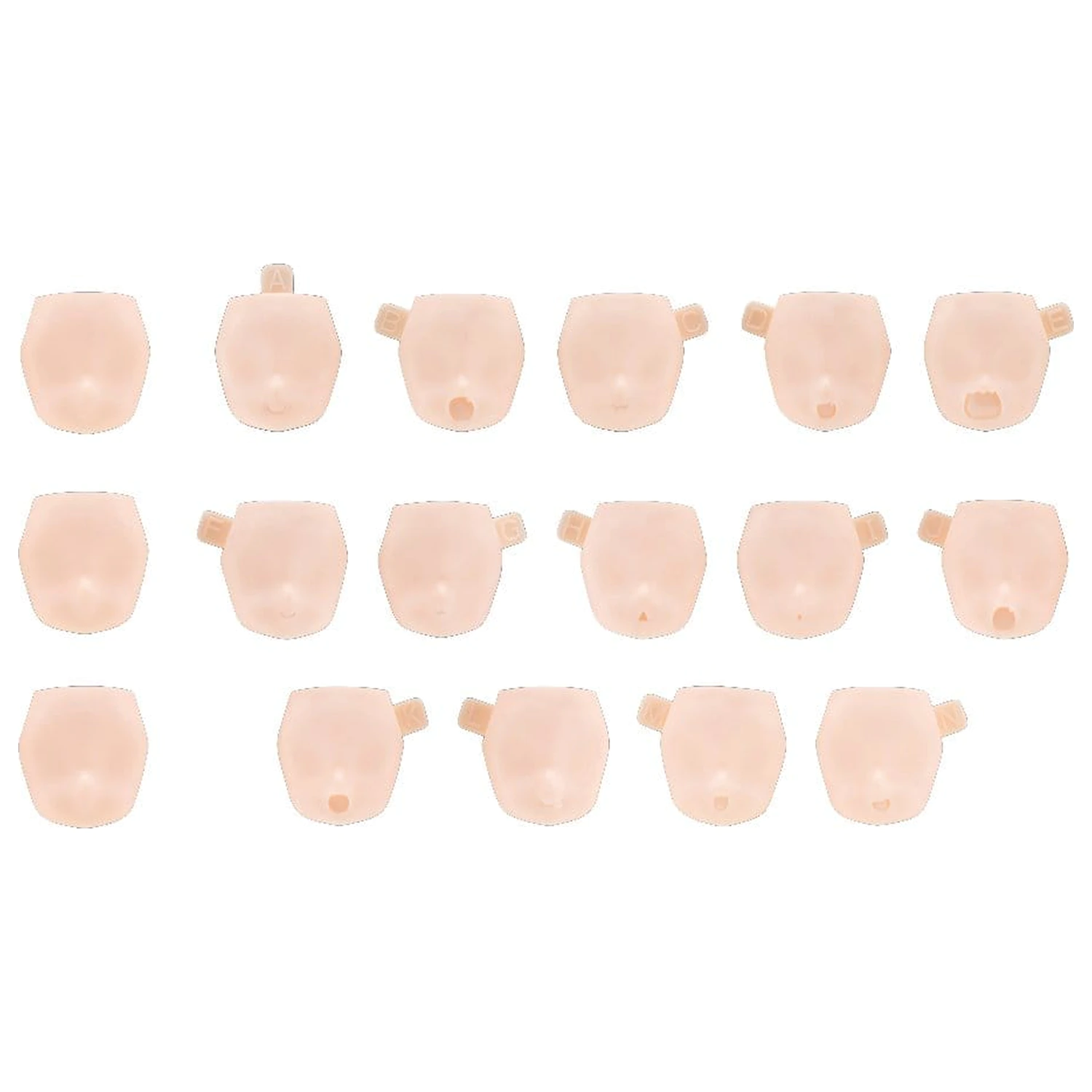 Megami Device M.S.G. Zestaw plastikowych modeli 1/1 10 Face Set Puni Mofu 01 Kolor skóry C zdjęcie produktu