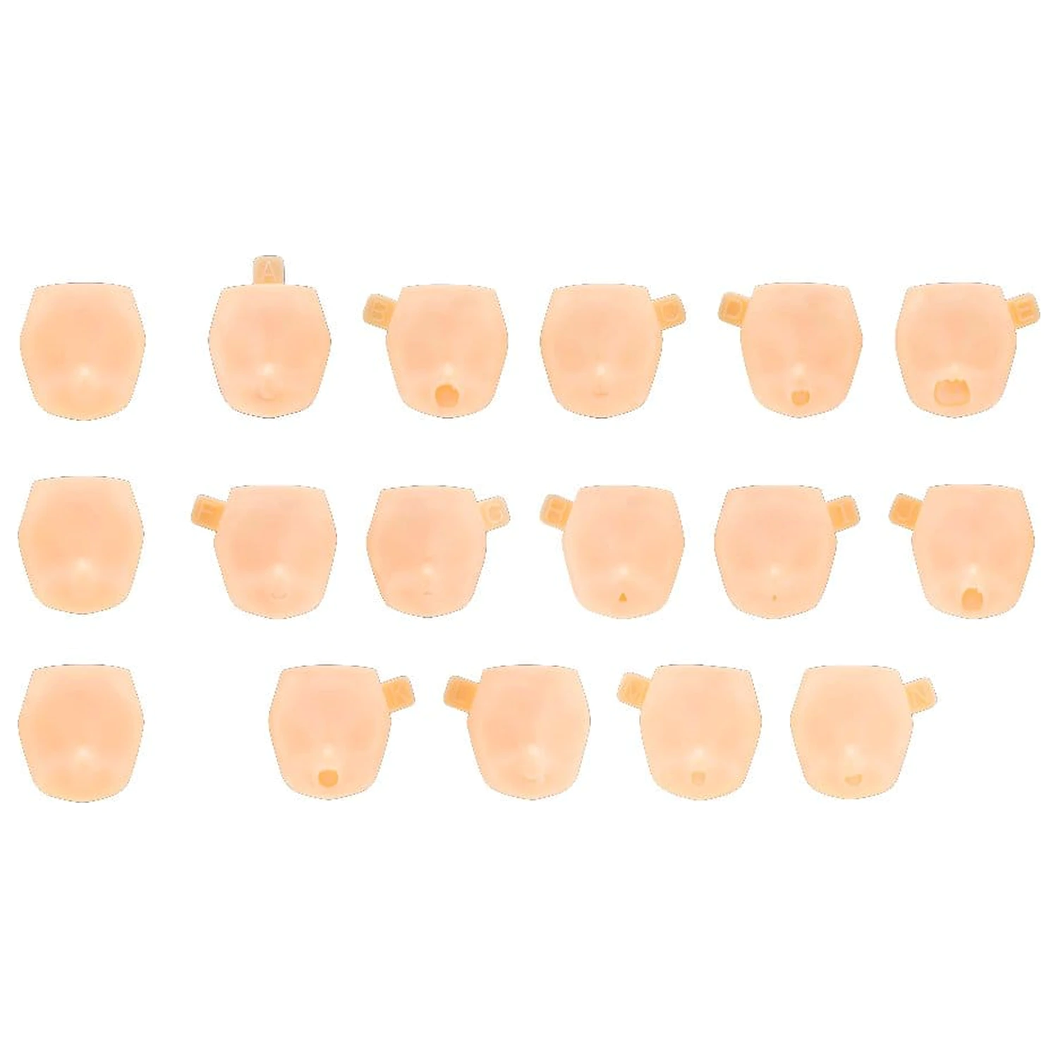 Megami Device M.S.G. Plastikowy Zestaw Modeli 1/1 10 Face Set Puni Mofu 01 Skin Color D zdjęcie produktu