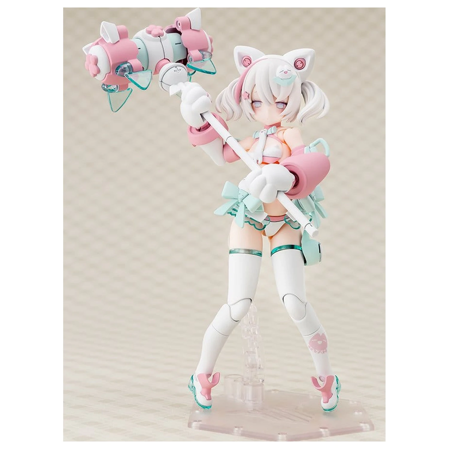 Megami Device Model do składania z plastiku 1/1 Puni Mofu Shiro Mao 14 cm zdjęcie produktu