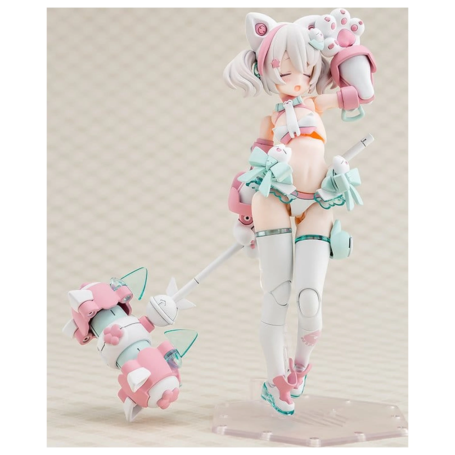Megami Device Model do składania z plastiku 1/1 Puni Mofu Shiro Mao 14 cm zdjęcie produktu