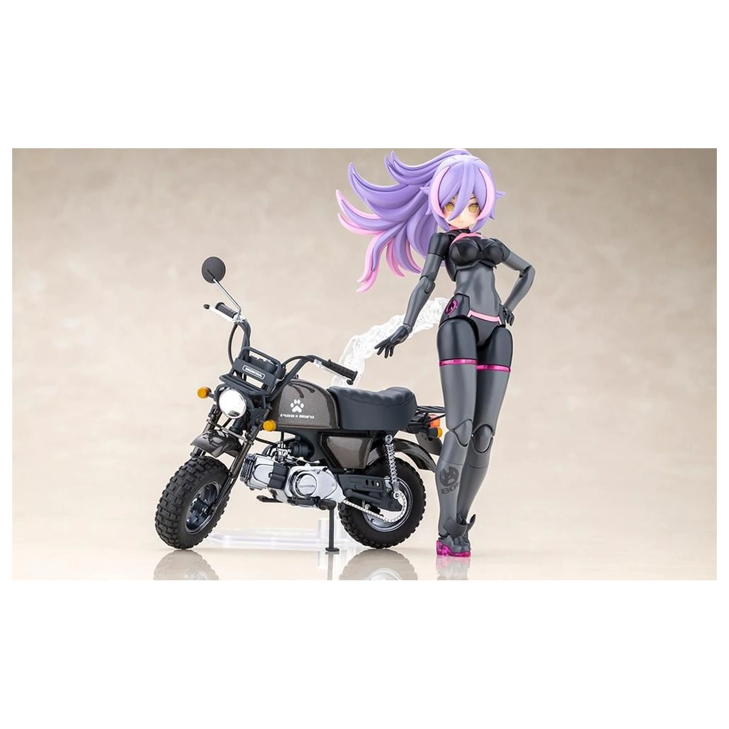 Megami Device Puni Mofu Racing Lang with Honda Model Plastikowy 14 cm zdjęcie produktu