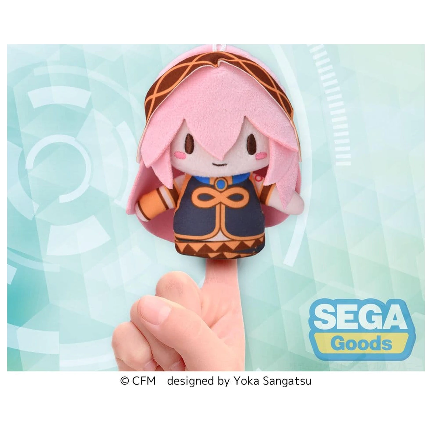 Megurine Luka Fuwa Petit Pluszowa Figurka Maskotka na Palec 10 cm zdjęcie produktu