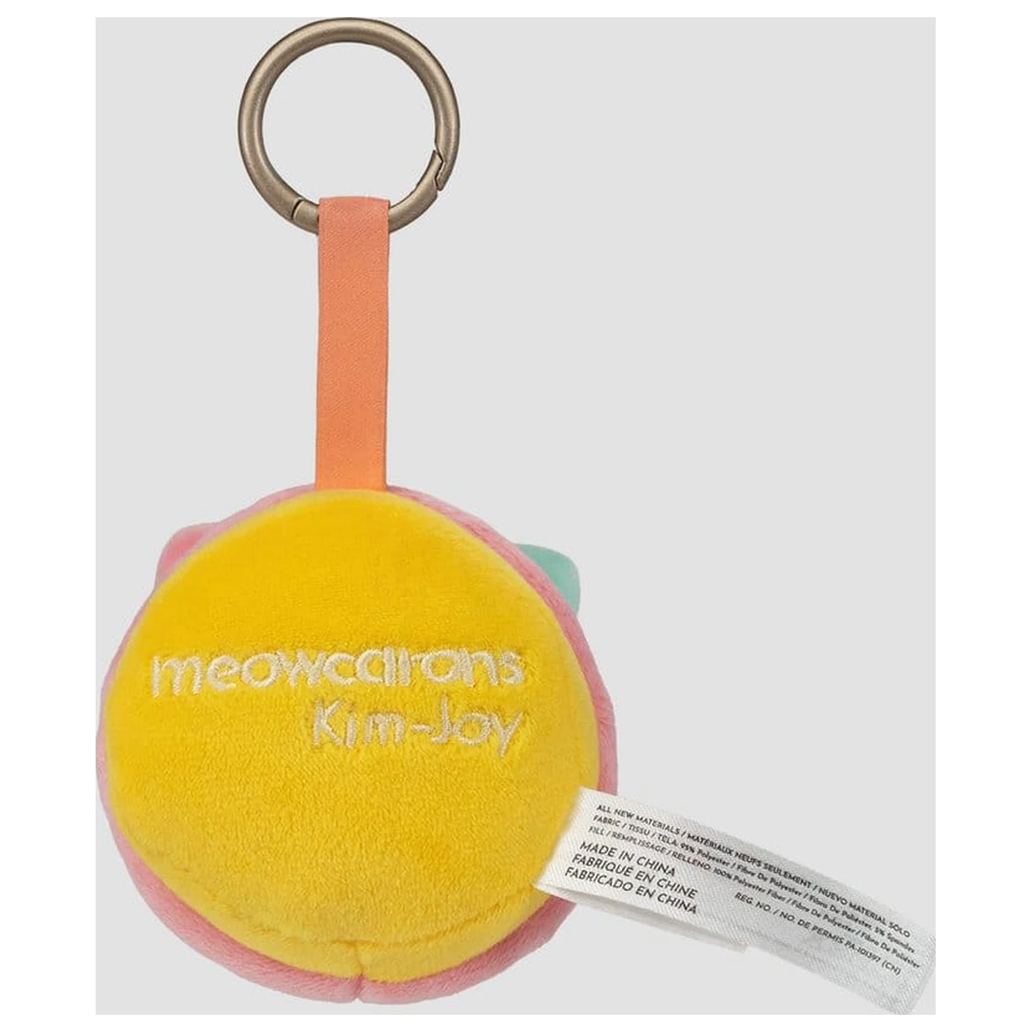 Meowcaron Pluszowy Brelok do Torby Scared 7 cm zdjęcie produktu