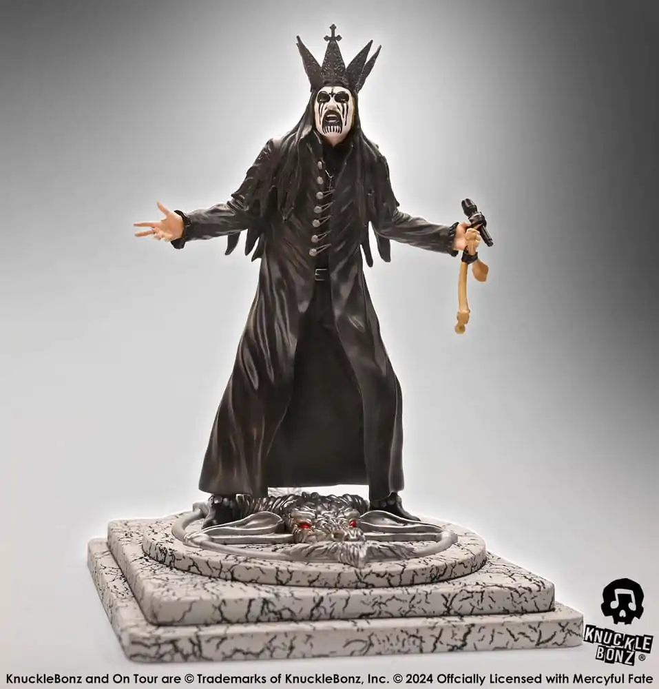 Mercyful Fate Rock Iconz Statua King Diamond III (Black Version) 22 cm zdjęcie produktu