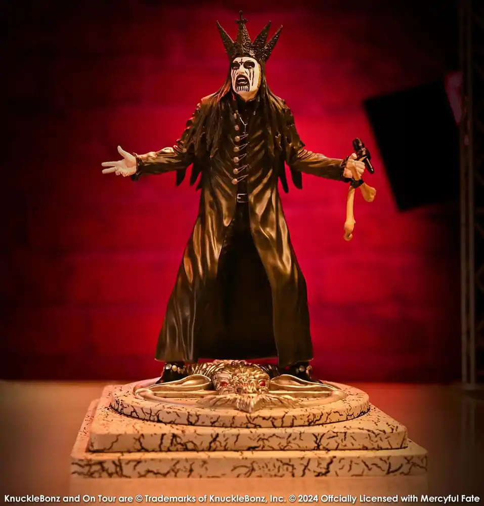 Mercyful Fate Rock Iconz Statua King Diamond III (Black Version) 22 cm zdjęcie produktu