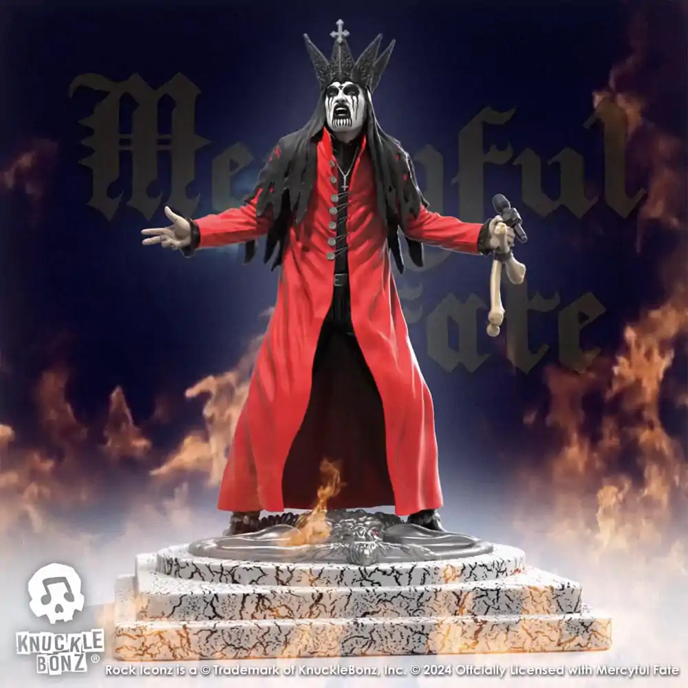 Mercyful Fate Rock Iconz Statue King Diamond III (Red Version) 22 cm Statua zdjęcie produktu