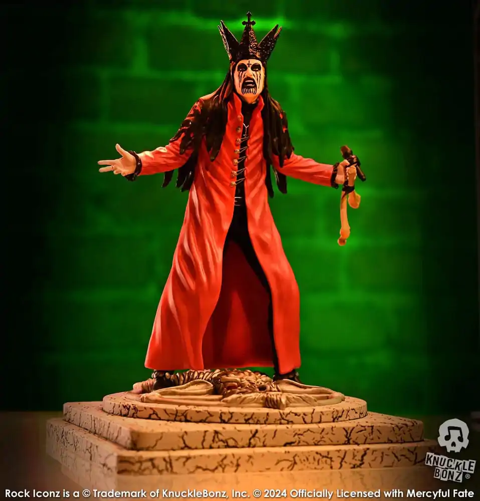 Mercyful Fate Rock Iconz Statue King Diamond III (Red Version) 22 cm Statua zdjęcie produktu