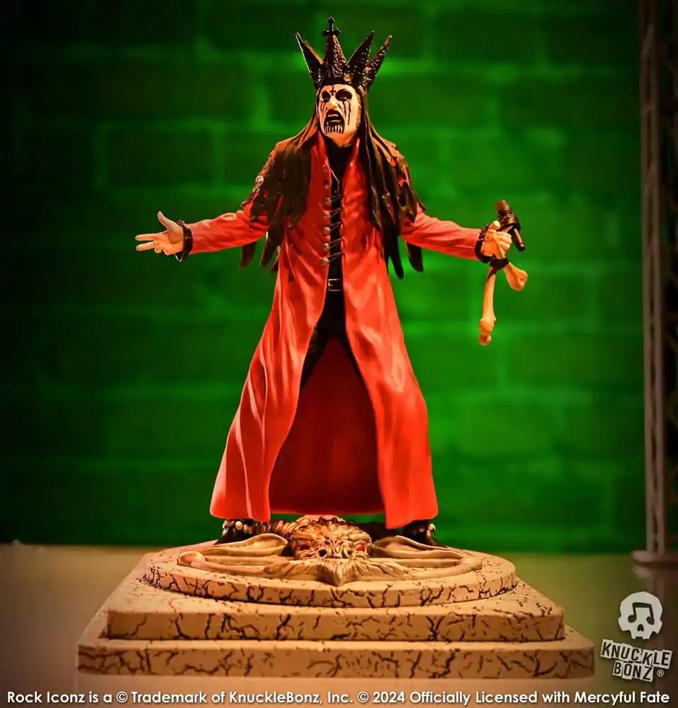 Mercyful Fate Rock Iconz Statue King Diamond III (Red Version) 22 cm Statua zdjęcie produktu