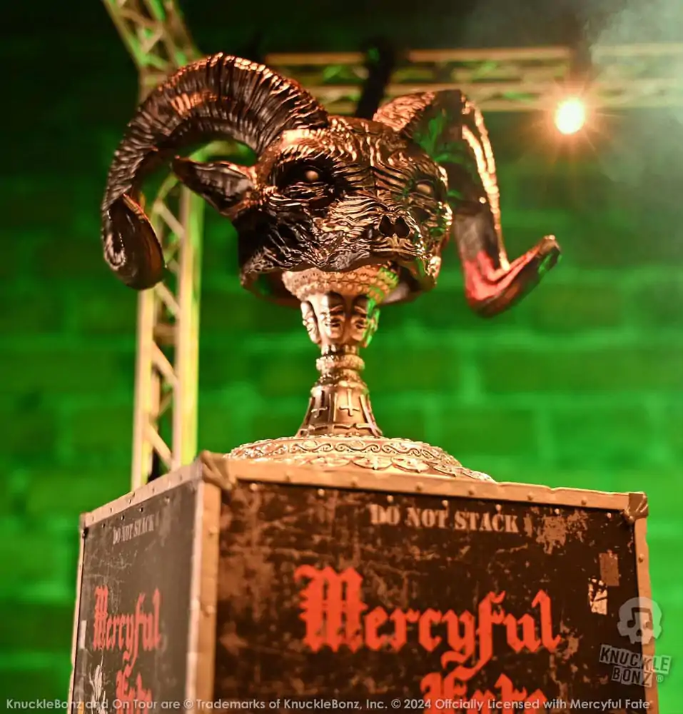 Mercyful Fate Rock Ikonz On Tour Road Case Statue & Stage Mask Set World Tour – Statua i Zestaw Masek Scenicznych w Walizce Transportowej zdjęcie produktu